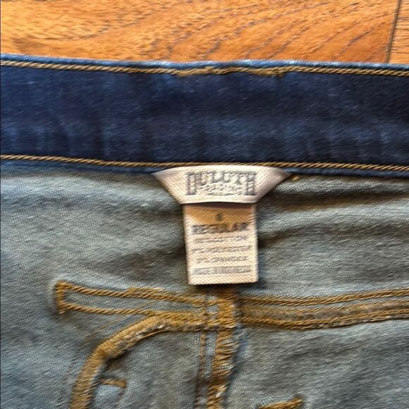 Duluth Trading Co Black Skinny Jeans Stretchy Denim - Picture 2 of 8